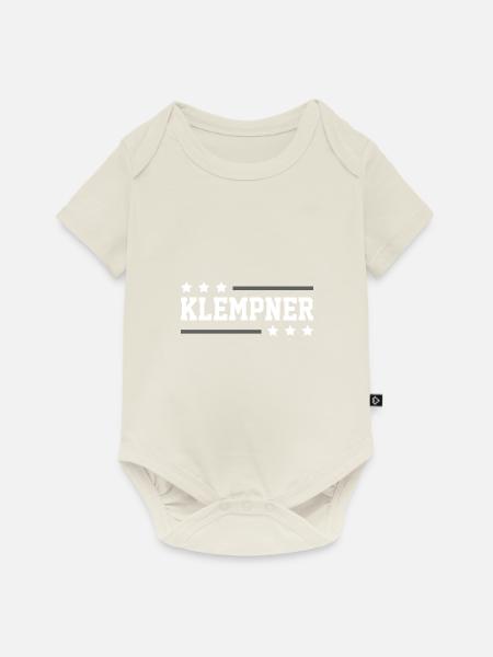 Klempner Beruf - Baby Premium Kurzarmbody - Naturweiß