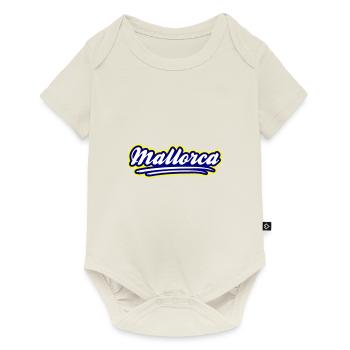Mallorca Stylisch - Baby Premium Kurzarmbody - Naturweiß - Vorne