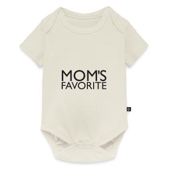 Mom's Favorite - Baby Premium short-sleeve bodysuit - off white - Front