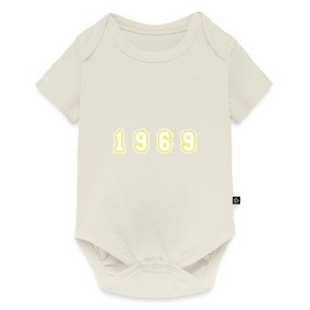 1969 Year Number - Baby Premium short-sleeve bodysuit - off white - Front