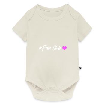 Coeur du Fan Club - Body à manches courtes Premium Bébé - blanc cassé - Devant
