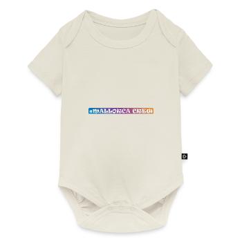 Mallorca Crew - Baby Premium Kurzarmbody - Naturweiß - Vorne