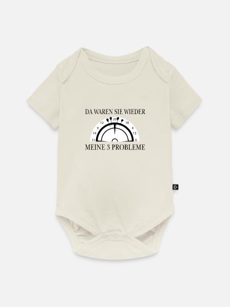 Darts Dart - Baby Premium Kurzarmbody - Naturweiß