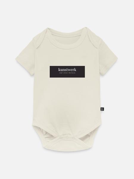 Kunstwerk - Baby Premium Kurzarmbody - Naturweiß