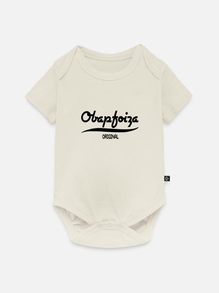 Oberpfalz - Baby Premium Kurzarmbody - Naturweiß