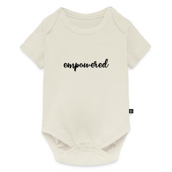 Empowered - Baby Premium short-sleeve bodysuit - off white - Front