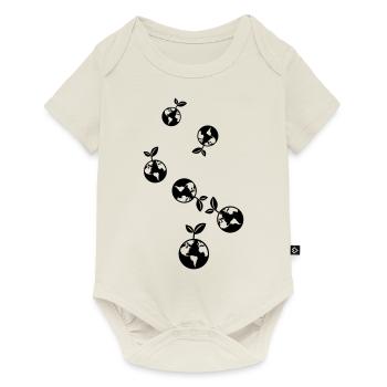 Planet Earth - Baby Premium short-sleeve bodysuit - off white - Front