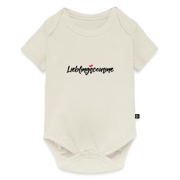Favoricousine meilleur cadeau de la cousine Rengaine - Body à manches courtes Premium Bébé - blanc cassé - Devant