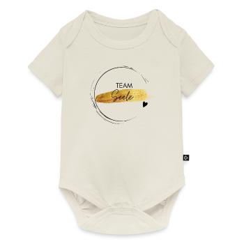 Team Seele - positives Denken - Affirmationen - Baby Premium Kurzarmbody - Naturweiß - Vorne