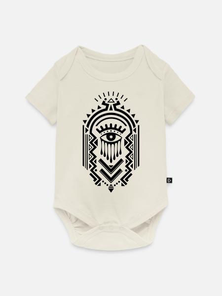 Ornament - Baby Premium Kurzarmbody - Naturweiß