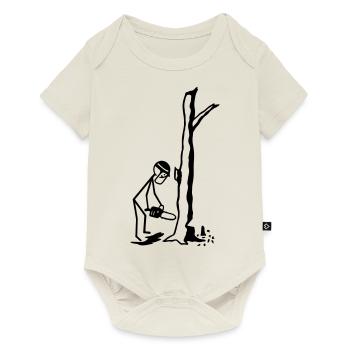 Förster - Baby Premium Kurzarmbody - Naturweiß - Vorne