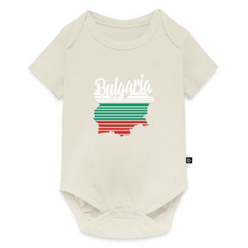 bulgaria - Baby Premium short-sleeve bodysuit - off white - Front