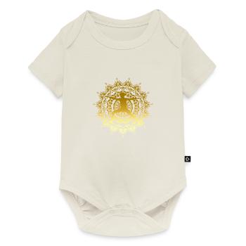 yoga - Baby Premium short-sleeve bodysuit - off white - Front