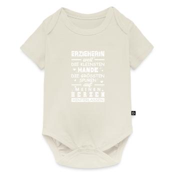 Erzieherin Kindergarten - Baby Premium Kurzarmbody - Naturweiß - Vorne