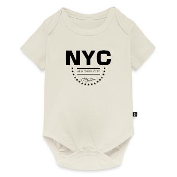 New York - Body à manches courtes Premium Bébé - blanc cassé - Devant