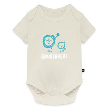 Brother Bruderherz Big Brother Big Brother - Baby Premium short-sleeve bodysuit - off white - Front