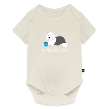 Bobtail - Morning muffle - Coffee - Gift - Baby Premium short-sleeve bodysuit - off white - Front