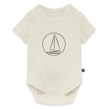 VOILIER - Body à manches courtes Premium Bébé - blanc cassé - Devant