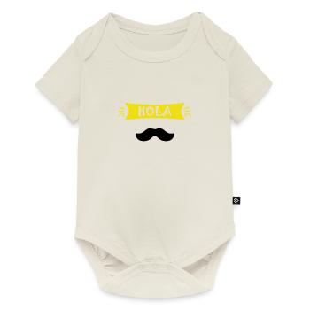 Hola! Do you speak Spanish? - Baby Premium short-sleeve bodysuit - off white - Front