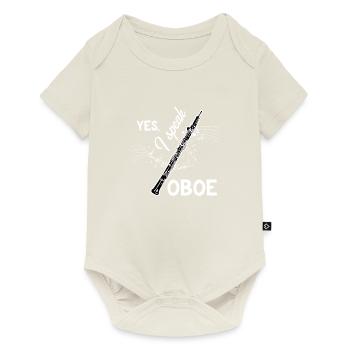 Oboe – Oboe Player – Gift for Musicians - Baby Premium short-sleeve bodysuit - off white - Front