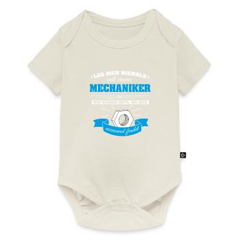 Mechaniker - Baby Premium Kurzarmbody - Naturweiß - Vorne
