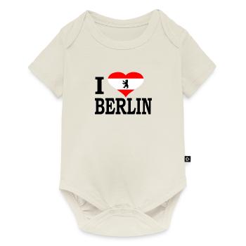 I love Berlin I love Berlin Germany Tourist - Baby Premium short-sleeve bodysuit - off white - Front