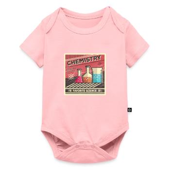 Chimie Chimiste Enseignant de laboratoire Cadeau étudiant - Body à manches courtes Premium Bébé - rose - Devant