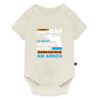 Dietmar Design Child Birthday Gift - Baby Premium short-sleeve bodysuit - off white - Front
