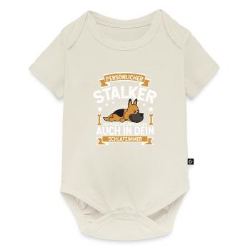 berger allemand - Body à manches courtes Premium Bébé - blanc cassé - Devant
