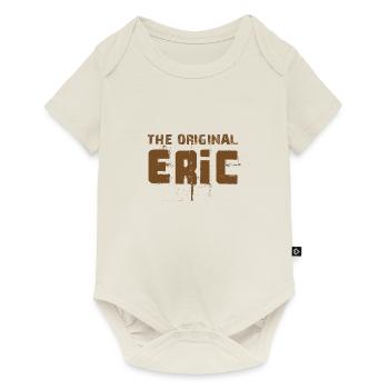 Eric T-Shirt - Baby Premium Kurzarmbody - Naturweiß - Vorne