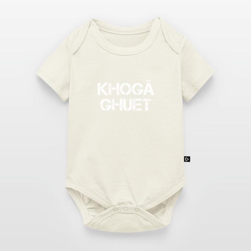 Cadeau dialecte dialecte Khogä Ghuet Body à manches courtes Premium Bébé