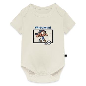 whirlwind - Baby Premium short-sleeve bodysuit - off white - Front