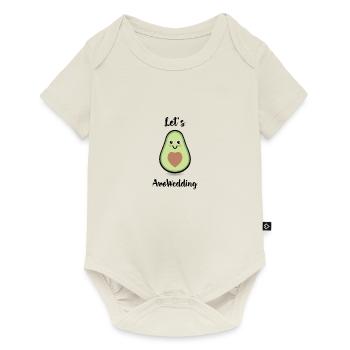 Mariage d'avocat - Body à manches courtes Premium Bébé - blanc cassé - Devant