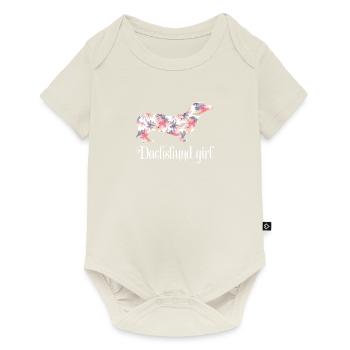 Dachshund Lovers,Dachshund Girl, New Dachshund - Baby Premium short-sleeve bodysuit - off white - Front