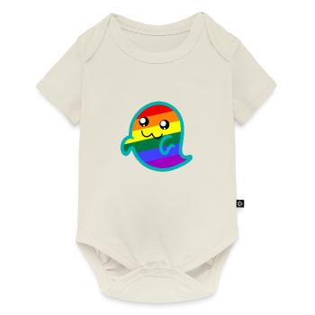 Cute LGBTQ Gaysper Kawaii Lesbian Gay Gift - Baby Premium short-sleeve bodysuit - off white - Front