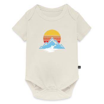 canoe - Baby Premium short-sleeve bodysuit - off white - Front