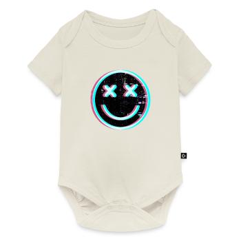 Focus Face - Baby Premium Kurzarmbody - Naturweiß - Vorne