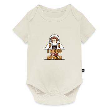 monkey - Baby Premium short-sleeve bodysuit - off white - Front