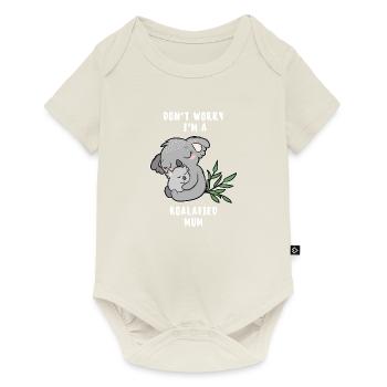 Koalafied Mum Koala Bär MutterGeschenk Lustig - Baby Premium short-sleeve bodysuit - off white - Front