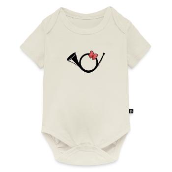 Postman Postman Delivery Post Horn Gift - Baby Premium short-sleeve bodysuit - off white - Front