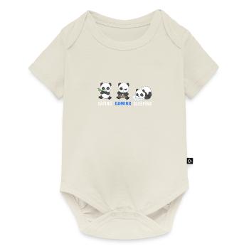Console de jeu vidéo Gamma Sleep Gaming Sleep - Body à manches courtes Premium Bébé - blanc cassé - Devant