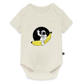 Space Banana Space Banana Astronaut - Baby Premium short-sleeve bodysuit - off white - Front