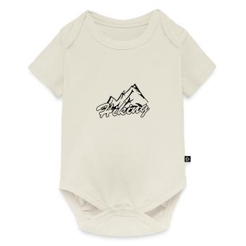 Hiking - Baby Premium short-sleeve bodysuit - off white - Front
