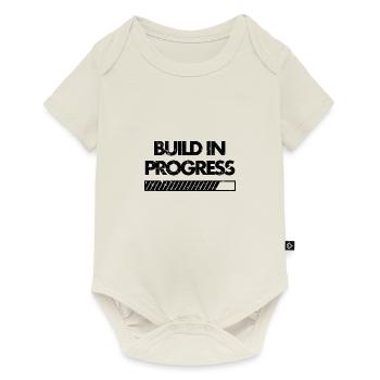 Build In Progress - Baby Premium short-sleeve bodysuit - off white - Front