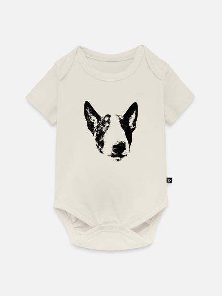 English Bull Terrier - Baby Premium short-sleeve bodysuit - off white
