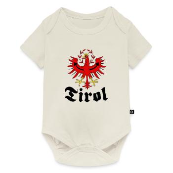 Tirol - Baby Premium short-sleeve bodysuit - off white - Front