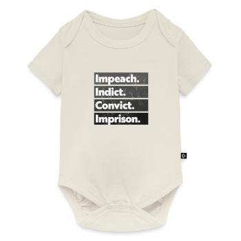  Impeach, Anti  Protest - Body à manches courtes Premium Bébé - blanc cassé - Devant