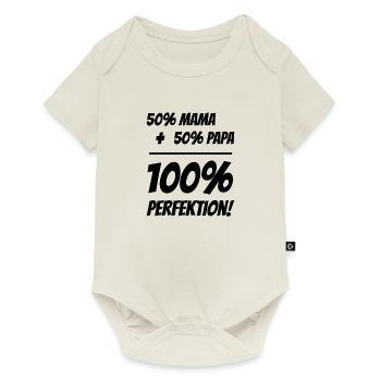 Bébé 100% perfection - Body à manches courtes Premium Bébé - blanc cassé - Devant