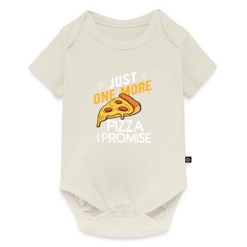 juste une pizza de plus - Body à manches courtes Premium Bébé - blanc cassé - Devant