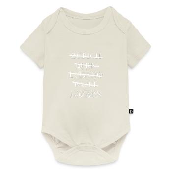Lustiges Luzern T Shirt und Geschenk mit Spruch - Baby Premium Kurzarmbody - Naturweiß - Vorne